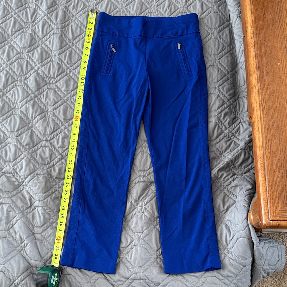 INC International Concepts Women's Cobalt Cropped Pants